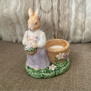 Avon Springtime Collection Tea Light Holder Bunny